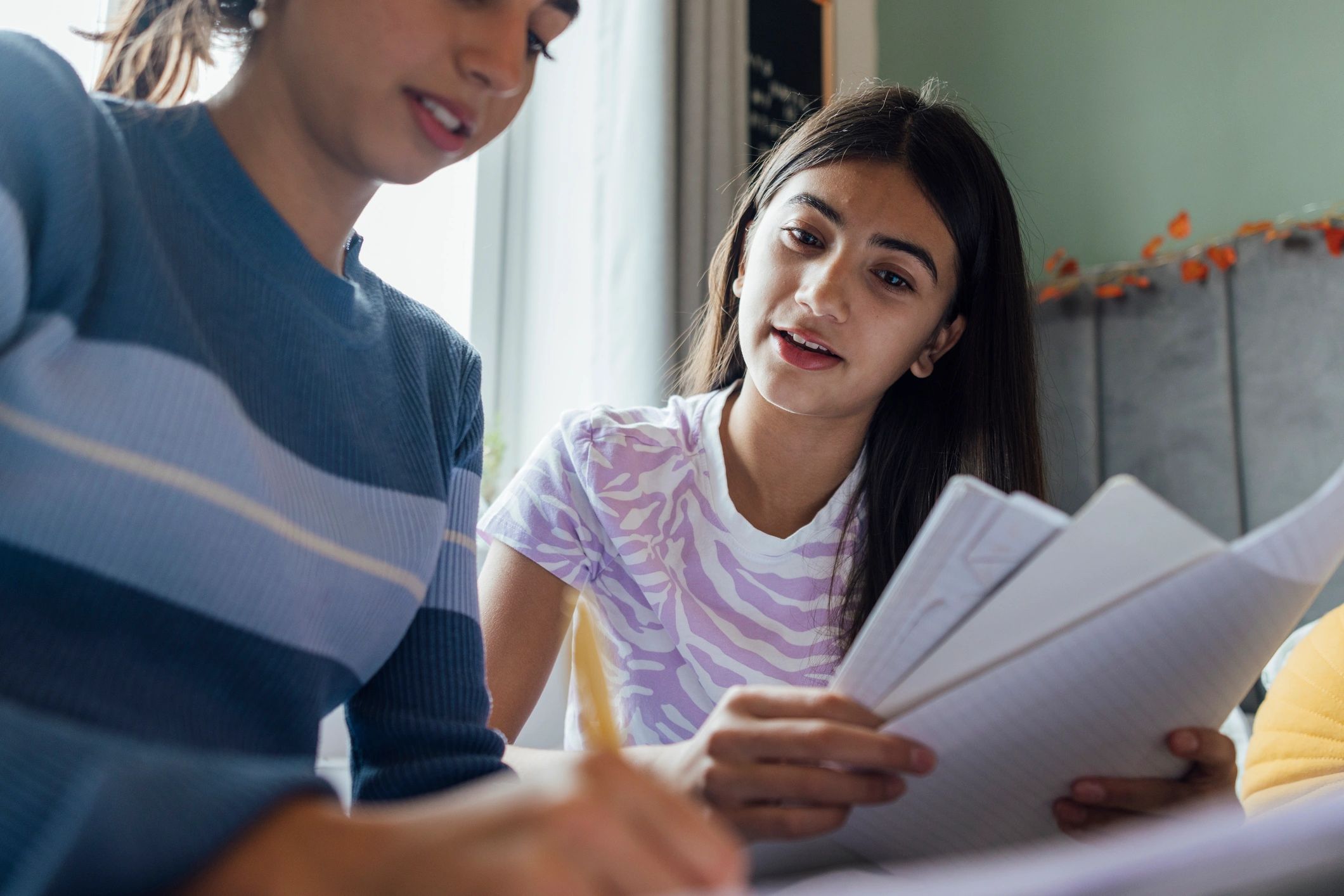 Student tutoring support session